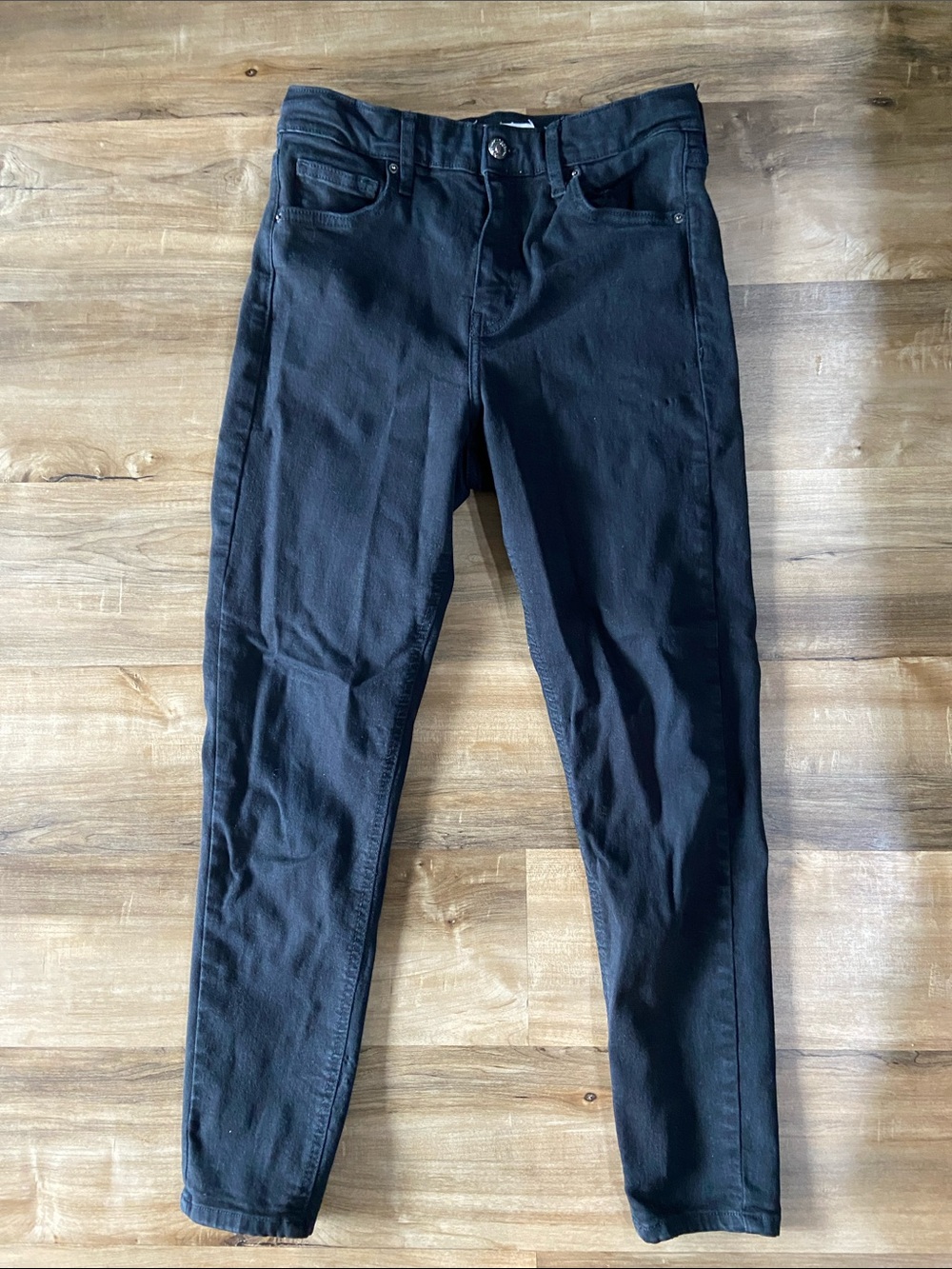 Topshop Moto Black Women's Slim Jeans -